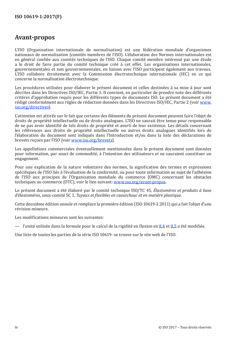 ISO 10619-1:2017 ISO 10619-1:2017 - Tuyaux et tubes en caoutchouc et en plastique — Mesurage de la flexibilité et de la rigidité — Partie 1: Essais de courbure à température ambiante/15/2017 - Page 4 preview