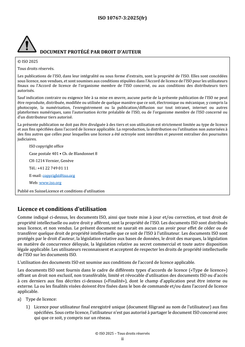 ISO 10767-3:2025 - Transmissions hydrauliques — Détermination des niveaux d'onde de pression engendrés dans les circuits et composants — Partie 3: Méthode pour les moteurs
Released:29. 05. 2025