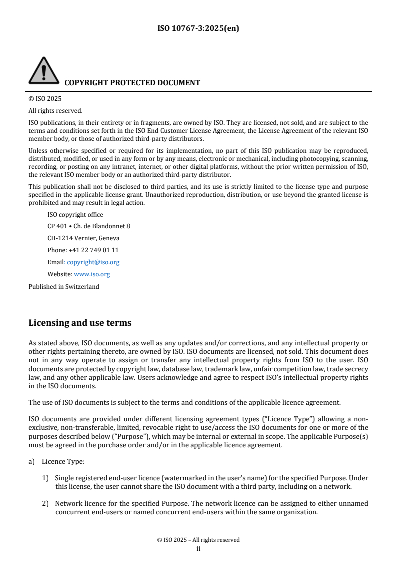 ISO 10767-3:2025 - Hydraulic fluid power — Determination of pressure ripple levels generated in systems and components — Part 3: Method for motors
Released:29. 05. 2025