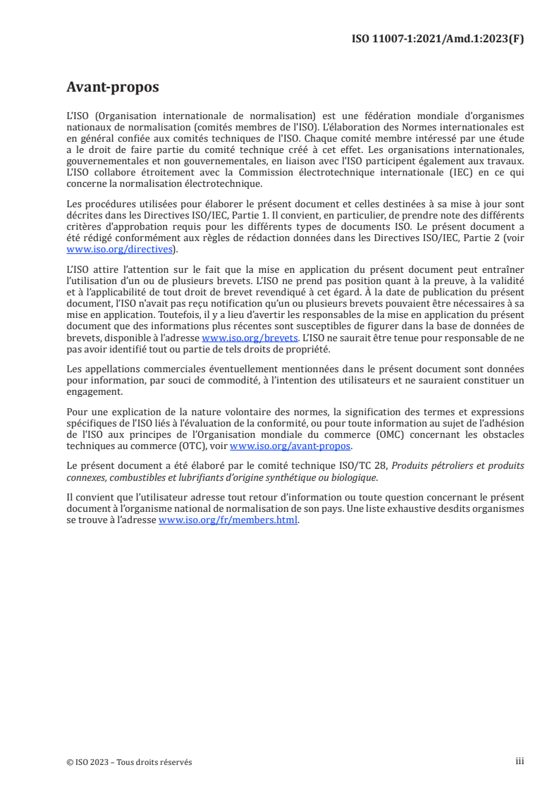 ISO 11007-1:2021/Amd 1:2023 ISO 11007-1:2021/Amd 1:2023 - Produits pétroliers et lubrifiants — Détermination des caractéristiques antirouille des graisses lubrifiantes — Partie 1: Conditions dynamiques humides — Amendement 1: Roulements d'essai/22/2023 - Page 3 preview
