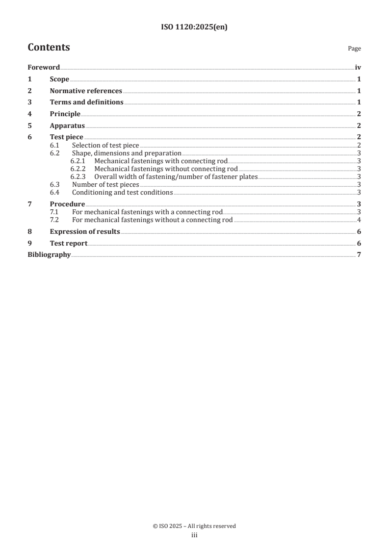 ISO 1120:2025 ISO 1120:2025 - Conveyor belts — Determination of strength of mechanical fastenings for textile conveyor belts— Static test method
Released:9/25/2025 - Page 3 preview