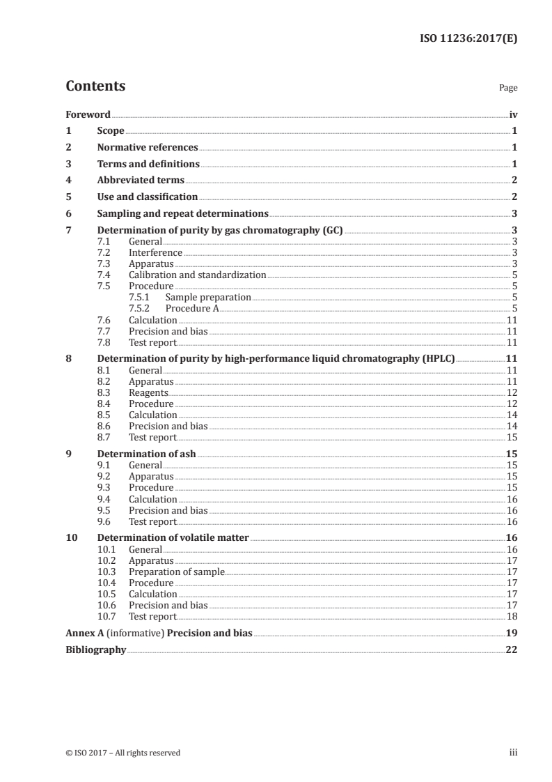 ISO 11236:2017 ISO 11236:2017 - Rubber compounding ingredients — p-Phenylenediamine antidegradants (PPDs) — Test methods/14/2017 - Page 3 preview