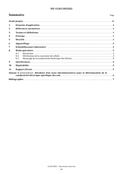 ISO 11265:2025 - Matrices solides environnementales — Détermination de la conductivité électrique spécifique
Released:28. 08. 2025 - Page 3 preview