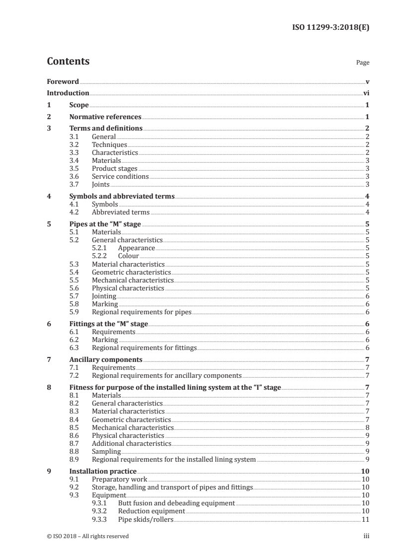 ISO 11299-3:2018 ISO 11299-3:2018 - Plastics piping systems for renovation of underground gas supply networks — Part 3: Lining with close-fit pipes
Released:10/26/2018 - Page 3 preview