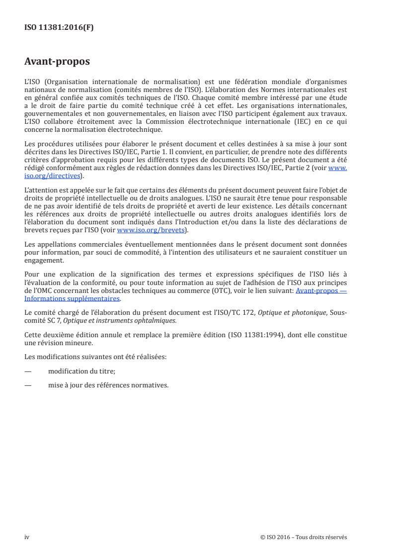 ISO 11381:2016 ISO 11381:2016 - Optique ophtalmique — Montures de lunettes — Filetages/27/2016 - Page 4 preview