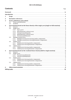 ISO 1139:2025 ISO 1139:2025 - Textiles — Designation of yarns
Released:11/26/2025 - Page 3 preview