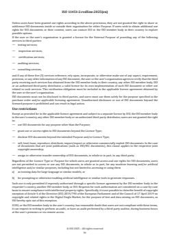 ISO 11451-2:2025 REDLINE ISO 11451-2:2025 - Road vehicles — Vehicle test methods for electrical disturbances from narrowband radiated electromagnetic energy — Part 2: Off-vehicle radiation sources
Released:13. 06. 2025 - Page 4 preview