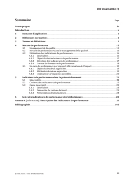 SIST ISO 11620:2023 ISO 11620:2023 - Information et documentation — Indicateurs de performance des bibliothèques
Released:11. 06. 2025 - Page 3 preview