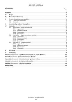 ISO 1183-1:2025 - Plastics — Methods for determining the density of non-cellular plastics — Part 1: Immersion method, liquid pycnometer method and titration method
Released:19. 06. 2025 - Page 3 preview