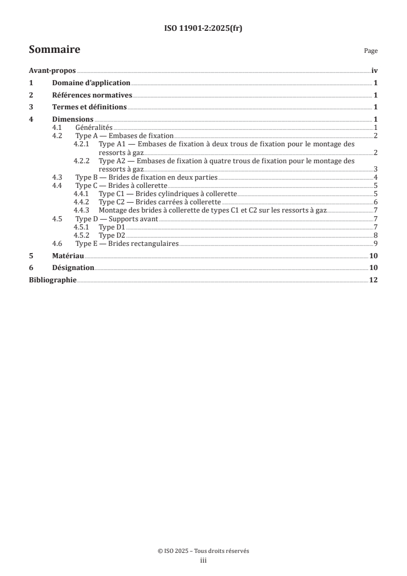ISO 11901-2:2025 ISO 11901-2:2025 - Outillage de presse — Ressorts à gaz — Partie 2: Spécifications des accessoires
Released:1. 09. 2025 - Page 3 preview