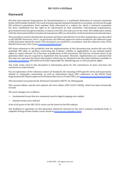ISO 12231-1:2025 ISO 12231-1:2025 - Digital imaging — Vocabulary — Part 1: Fundamental terms
Released:27. 05. 2025 - Page 4 preview
