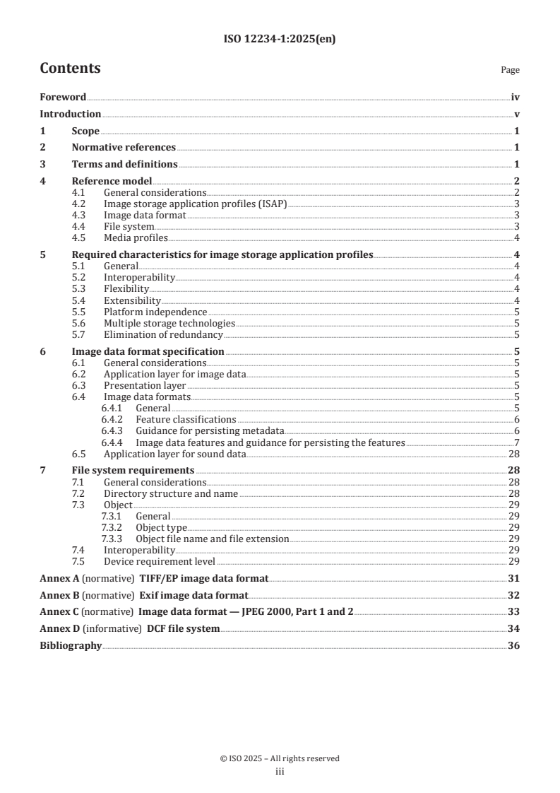 ISO 12234-1:2025 ISO 12234-1:2025 - Digital imaging — Image storage — Part 1: Reference model
Released:22. 07. 2025 - Page 3 preview