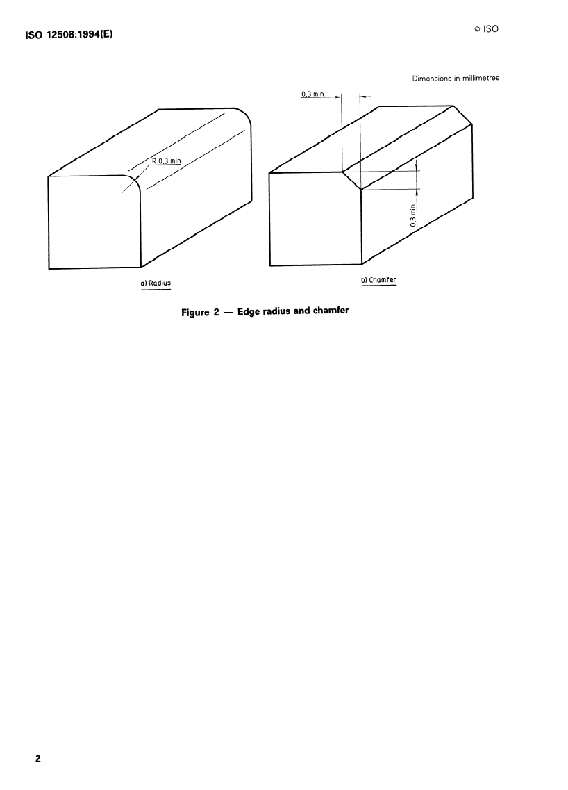 ISO 12508:1994 ISO 12508:1994 - Earth-moving machinery — Operator station and maintenance areas — Bluntness of edges/20/1994 - Page 4 preview