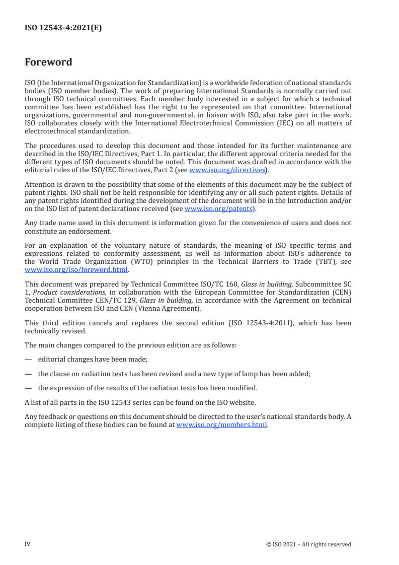 ISO 12543-4:2021 ISO 12543-4:2021 - Glass in building — Laminated glass and laminated safety glass — Part 4: Test methods for durability
Released:12/15/2021 - Page 4 preview