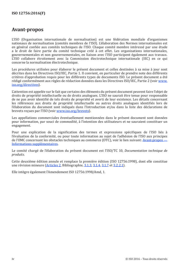 ISO 12756:2016 ISO 12756:2016 - Instruments de dessin et d'écriture — Stylos à pointe bille et stylos rollers — Vocabulaire/27/2016 - Page 4 preview
