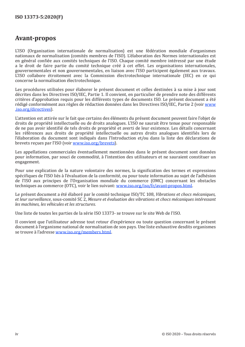 ISO 13373-5:2020 ISO 13373-5:2020 - Surveillance et diagnostic d'état des machines — Surveillance des vibrations — Partie 5: Techniques de diagnostic pour ventilateurs et souffleurs/11/2020 - Page 4 preview