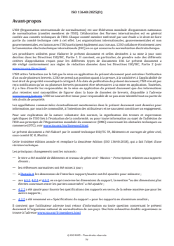 ISO 13640:2025 ISO 13640:2025 - Mastics pour le bâtiment et le génie civil — Prescriptions relatives aux supports d'essais
Released:5. 11. 2025 - Page 4 preview