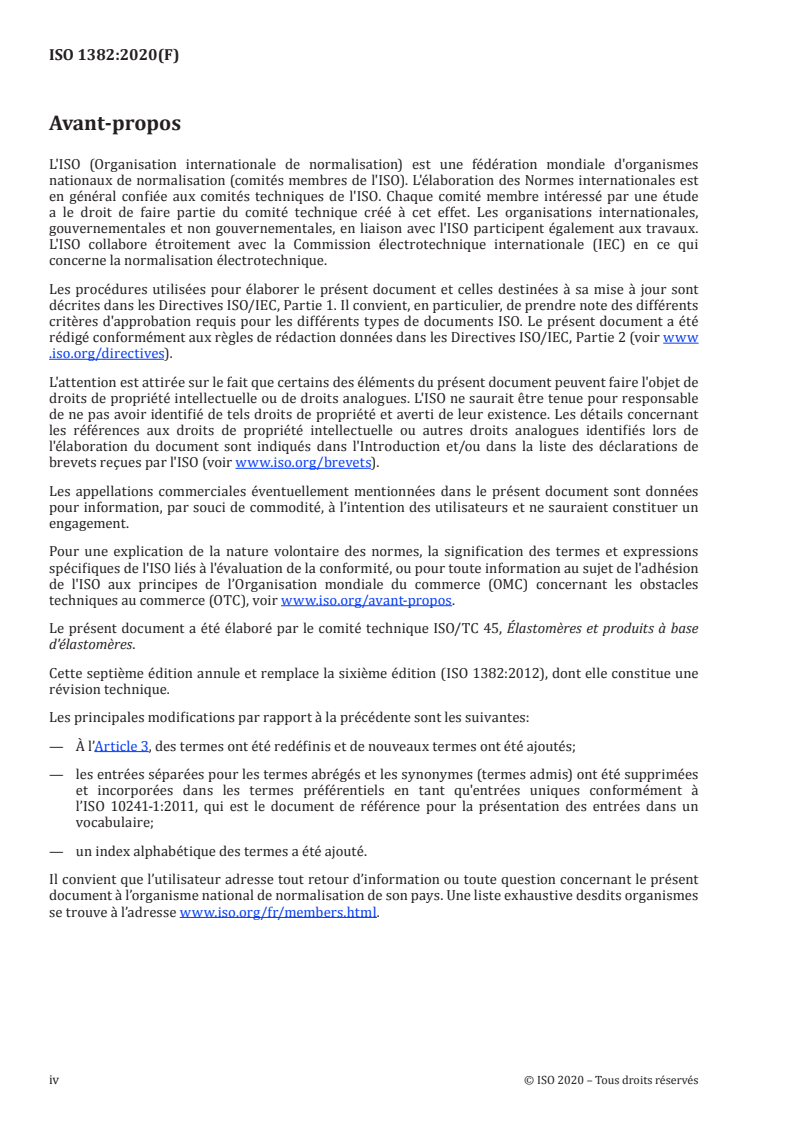 ISO 1382:2020 ISO 1382:2020 - Caoutchouc — Vocabulaire/28/2020 - Page 4 preview
