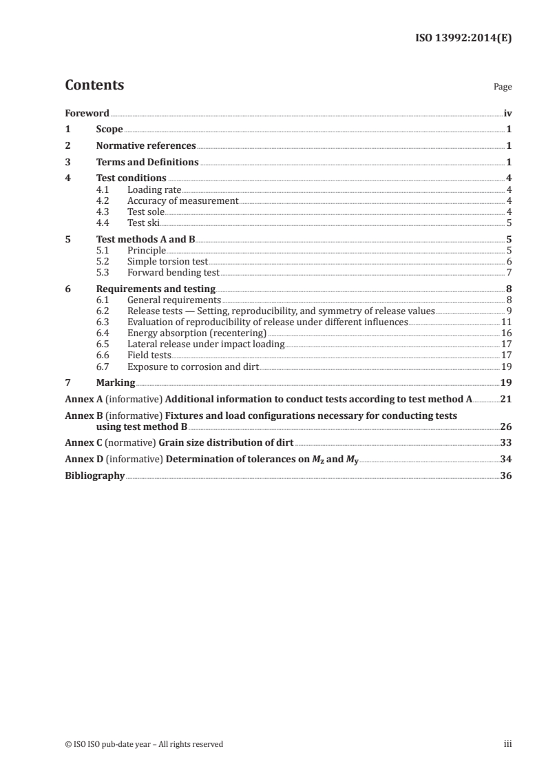 ISO 13992:2014 ISO 13992:2014 - Alpine touring ski-bindings — Requirements and test methods/17/2014 - Page 3 preview
