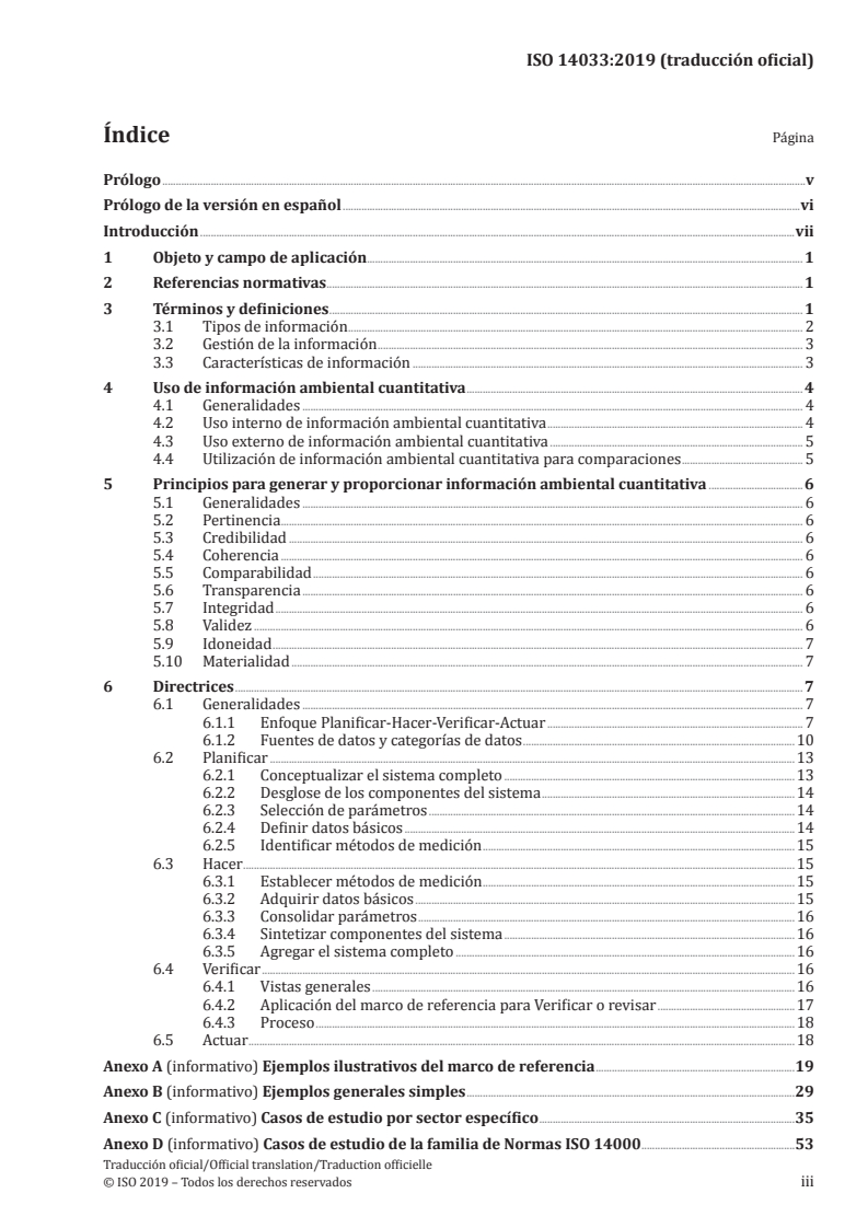 ISO 14033:2019 ISO 14033:2019 - Environmental management — Quantitative environmental information — Guidelines and examples/18/2020 - Page 3 preview