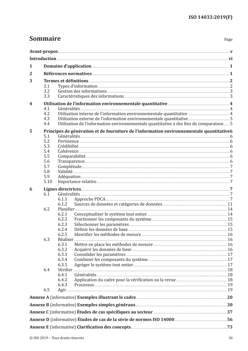 ISO 14033:2019 ISO 14033:2019 - Management environnemental — Information environnementale quantitative — Lignes directrices et exemples/13/2019 - Page 3 preview
