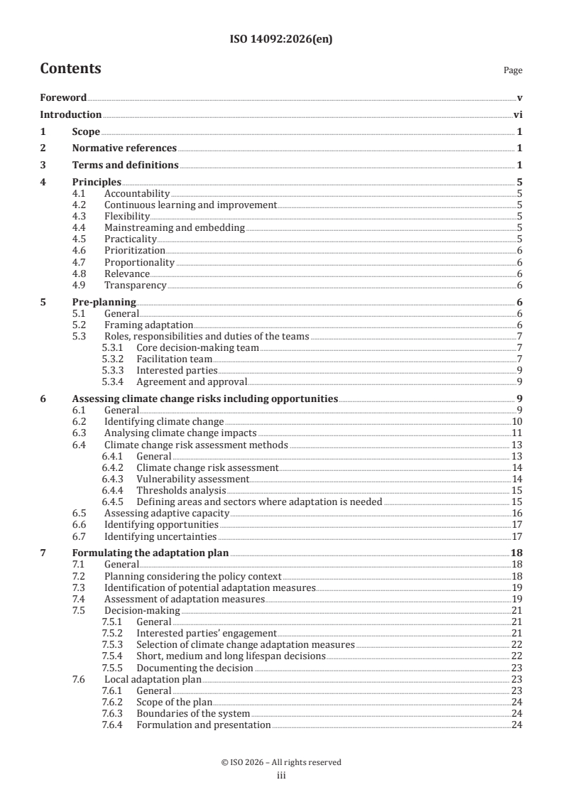 ISO 14092:2026 ISO 14092:2026 - Climate change adaptation — Requirements and guidance on adaptation planning for local governments and communities
Released:2/9/2026 - Page 3 preview