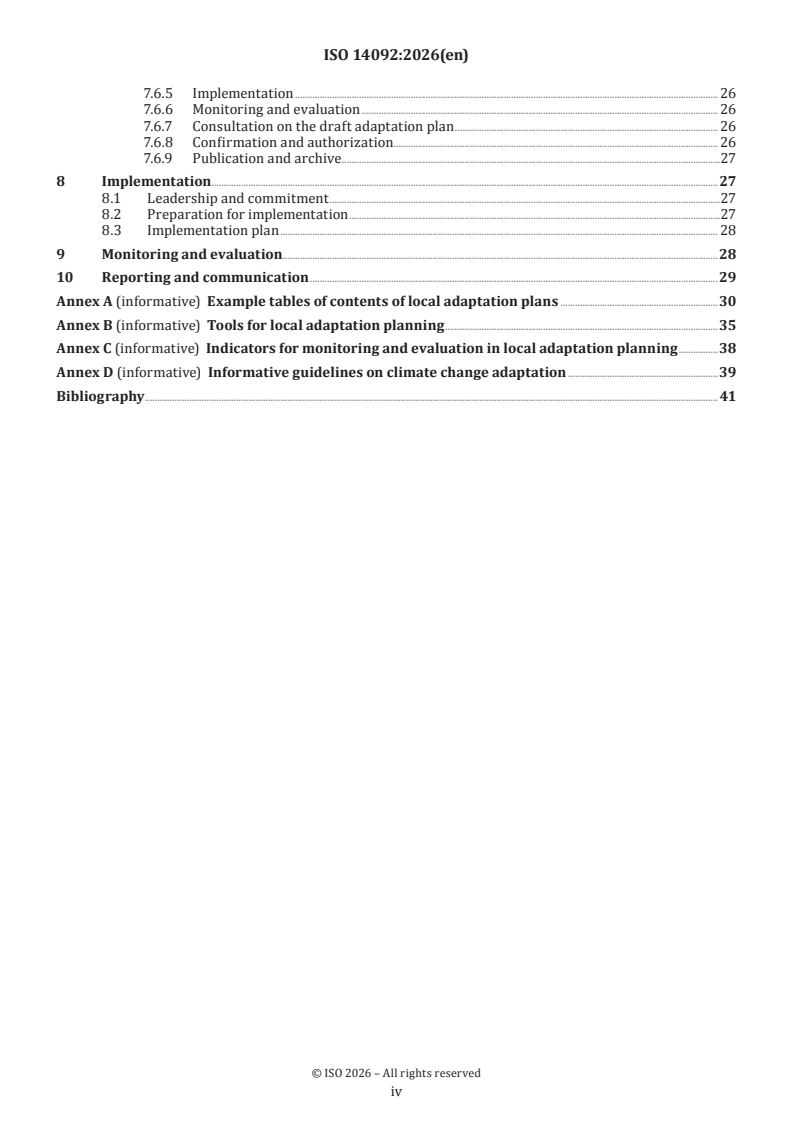ISO 14092:2026 ISO 14092:2026 - Climate change adaptation — Requirements and guidance on adaptation planning for local governments and communities
Released:2/9/2026 - Page 4 preview