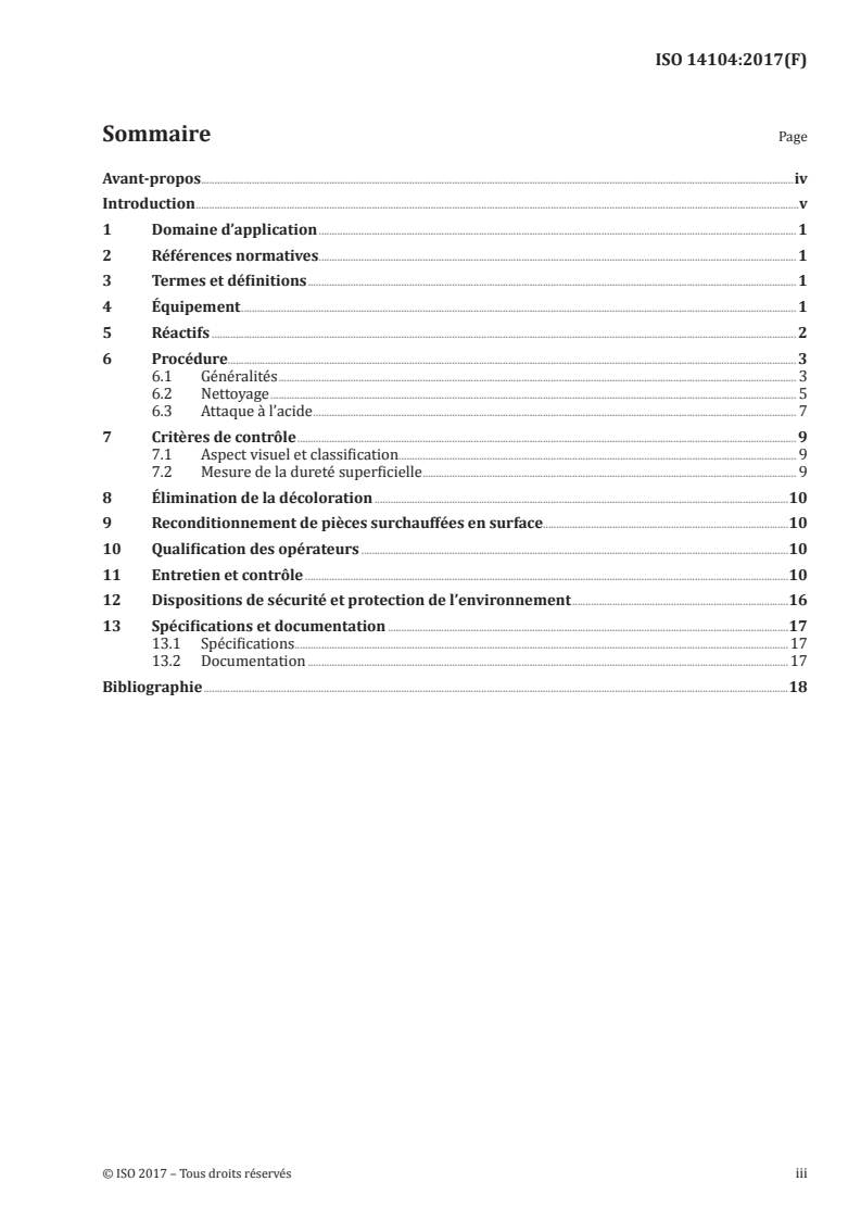 SIST ISO 14104:2020 ISO 14104:2017 - Engrenages — Contrôle par attaque chimique des zones surchauffées lors de la rectification/4/2017 - Page 3 preview