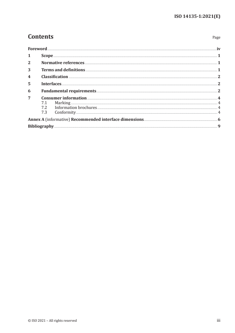 ISO 14135-1:2021 ISO 14135-1:2021 - Optics and photonics — Specifications for telescopic sights — Part 1: General-purpose instruments/11/2021 - Page 3 preview