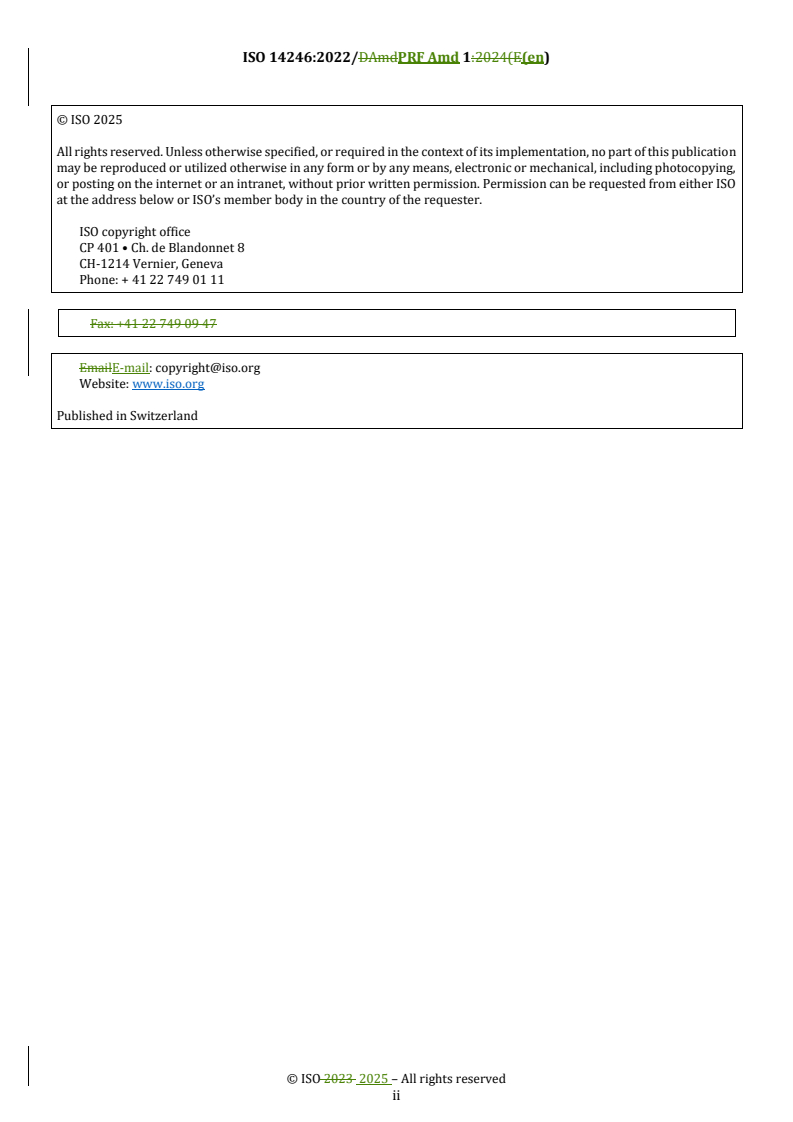REDLINE ISO 14246:2022/PRF Amd 1 - Gas cylinders — Cylinder valves — Manufacturing tests and examinations — Amendment 1
Released:24. 06. 2025