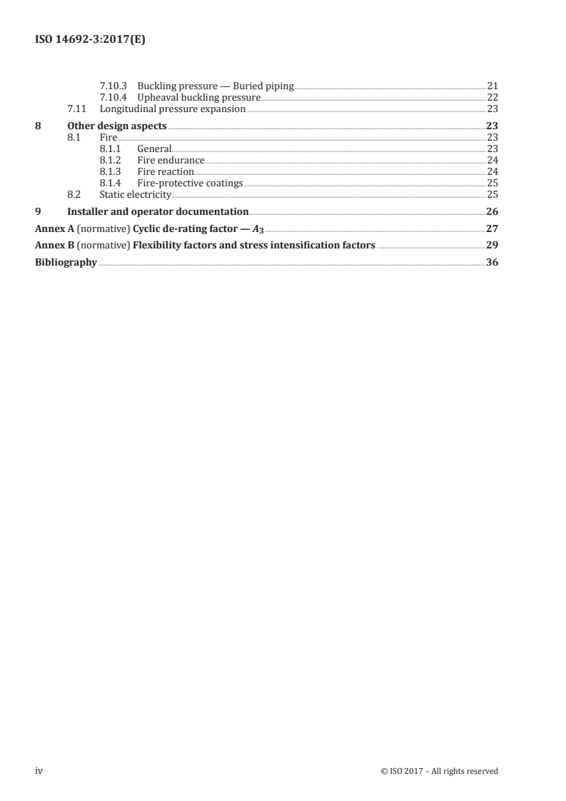 ISO 14692-3:2017 ISO 14692-3:2017 - Petroleum and natural gas industries — Glass-reinforced plastics (GRP) piping — Part 3: System design/17/2017 - Page 4 preview