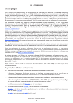 ISO 14732:2025 - Personnel en soudage — Épreuve de qualification des opérateurs soudeurs et des régleurs en soudage pour le soudage mécanisé et le soudage automatique des matériaux métalliques
Released:12. 06. 2025 - Page 4 preview