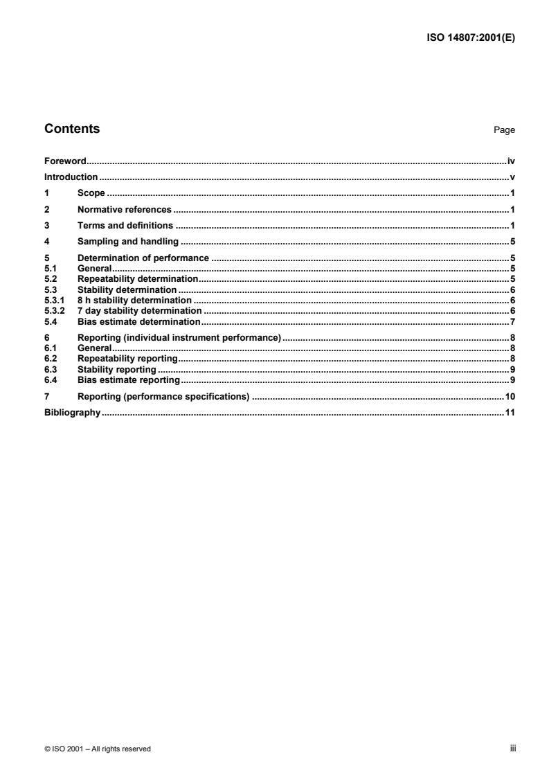 ISO 14807:2001 ISO 14807:2001 - Photography — Transmission and reflection densitometers — Method for determining performance/4/2001 - Page 3 preview