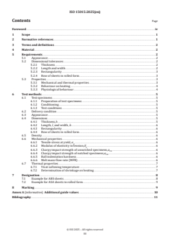 ISO 15015:2025 - Plastics — Extruded sheets of impact-modified acrylonitrile-styrene copolymers (ABS, AEPDS and ASA) — Requirements and test methods
Released:11. 11. 2025 - Page 3 preview