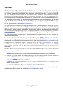 ISO 15015:2025 - Plastics — Extruded sheets of impact-modified acrylonitrile-styrene copolymers (ABS, AEPDS and ASA) — Requirements and test methods
Released:11. 11. 2025 - Page 4 preview