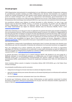 ISO 15192:2025 - Déchets et sols — Dosage du chrome(VI) dans les matériaux solides par digestion alcaline et chromatographie ionique avec détection spectrophotométrique
Released:8. 09. 2025 - Page 4 preview