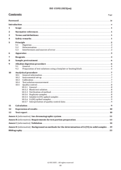ISO 15192:2025 - Soil and waste — Determination of chromium(VI) in solid material by alkaline digestion and ion chromatography with spectrophotometric detection
Released:8. 09. 2025 - Page 3 preview