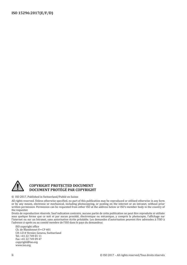 ISO 15296:2017 ISO 15296:2017 - Gas welding equipment — Vocabulary/11/2017 - Page 2 preview