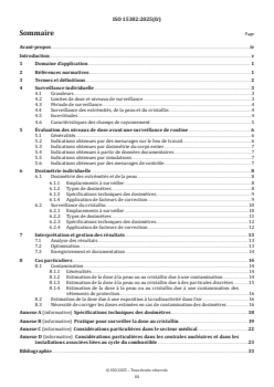 ISO 15382:2025 - Radioprotection — Procédures pour la surveillance des doses au cristallin, à la peau et aux extrémités
Released:20. 08. 2025 - Page 3 preview