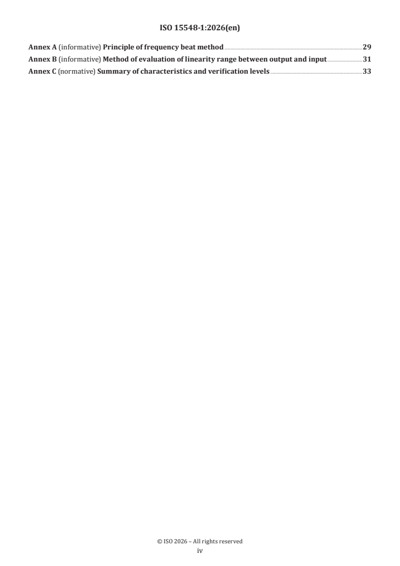 ISO 15548-1:2026 ISO 15548-1:2026 - Non-destructive testing — Equipment for eddy current examination — Part 1: Instrument characteristics and verification - Page 4 preview