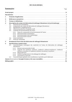 ISO 15642:2003 ISO 15642:2003 - Équipement pour la construction et l'entretien des routes — Usines de fabrication de mélanges bitumineux — Terminologie et spécifications commerciales
Released:8. 12. 2025 - Page 3 preview