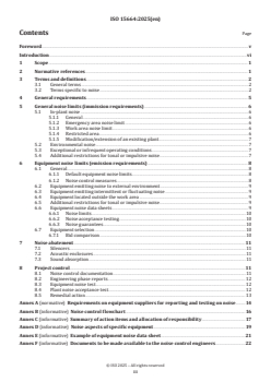 ISO 15664:2025 - Acoustics — Noise control design procedures for open plant
Released:12/1/2025 - Page 3 preview