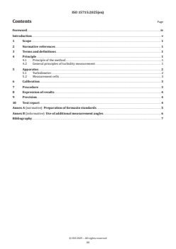 ISO 15715:2025 - Binders for paints and varnishes — Determination of turbidity
Released:12. 06. 2025 - Page 3 preview