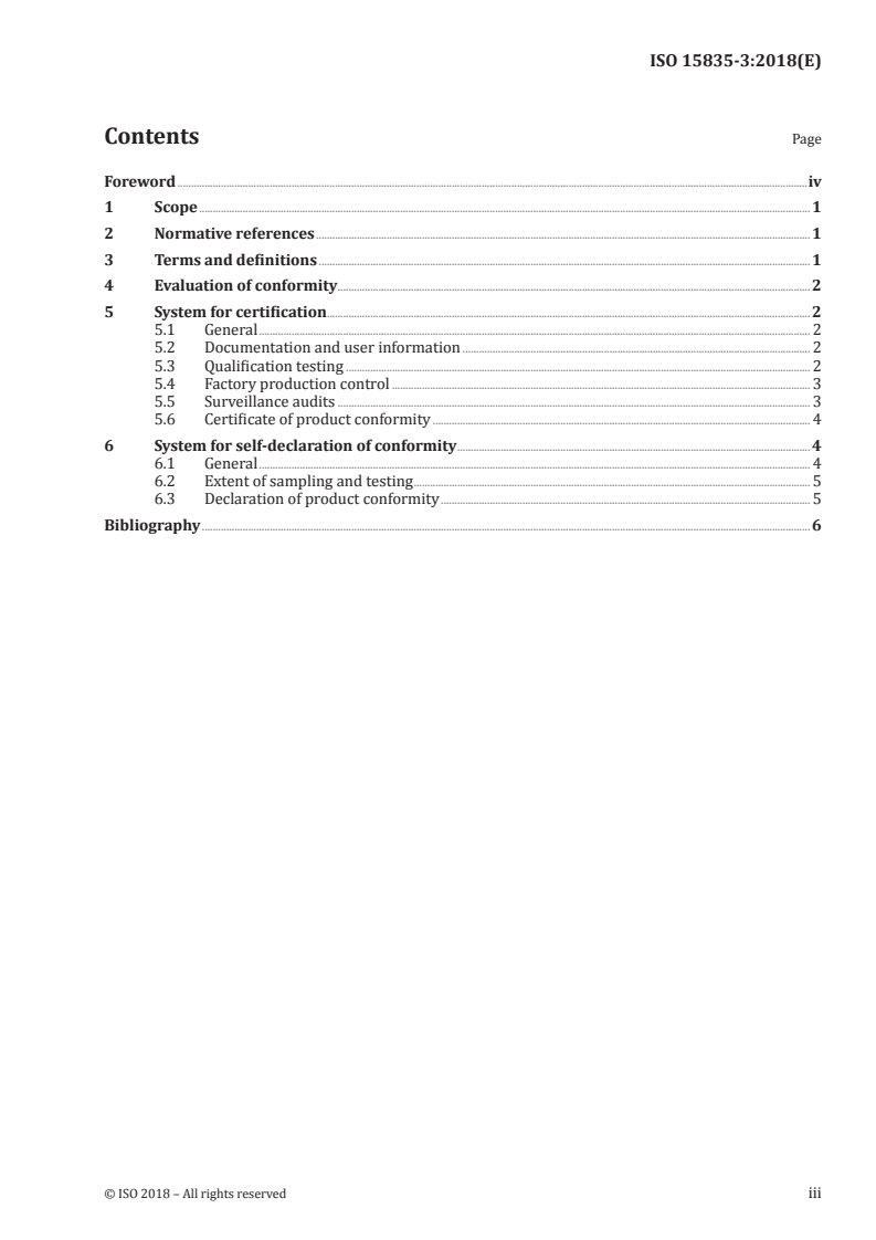 ISO 15835-3:2018 ISO 15835-3:2018 - Steels for the reinforcement of concrete — Reinforcement couplers for mechanical splices of bars — Part 3: Conformity assessment scheme/28/2018 - Page 3 preview