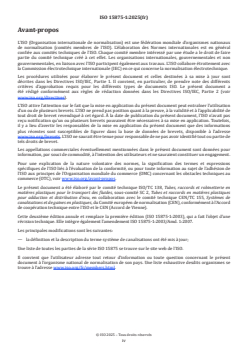 ISO 15875-1:2025 ISO 15875-1:2025 - Systèmes de canalisations en plastique pour les installations d'eau chaude et froide — Polyéthylène réticulé (PE-X) — Partie 1: Généralités
Released:10/10/2025 - Page 4 preview