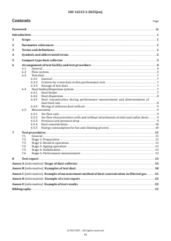 ISO 16313-1:2025 ISO 16313-1:2025 - Laboratory test of dust collection systems utilizing filter media with automatic online cleaning — Part 1: System utilizing integrated fans
Released:12. 12. 2025 - Page 3 preview