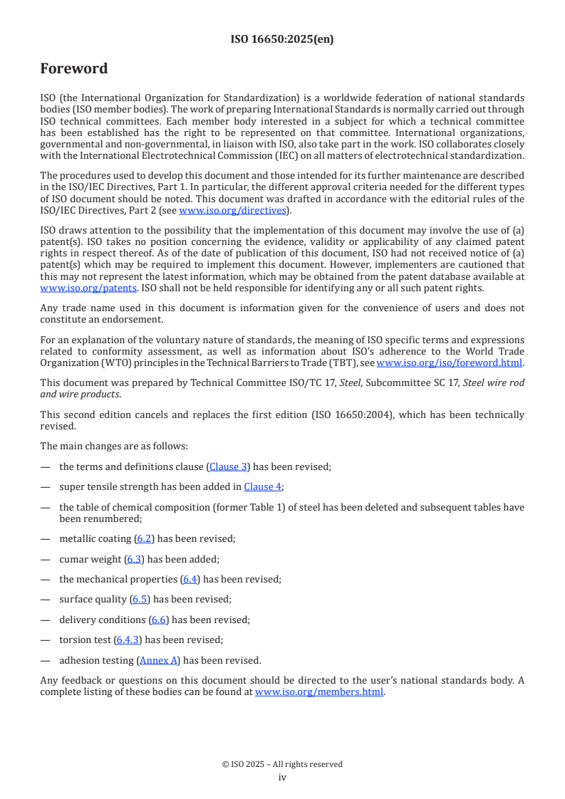 ISO 16650:2025 ISO 16650:2025 - Bead wire
Released:14. 08. 2025 - Page 4 preview