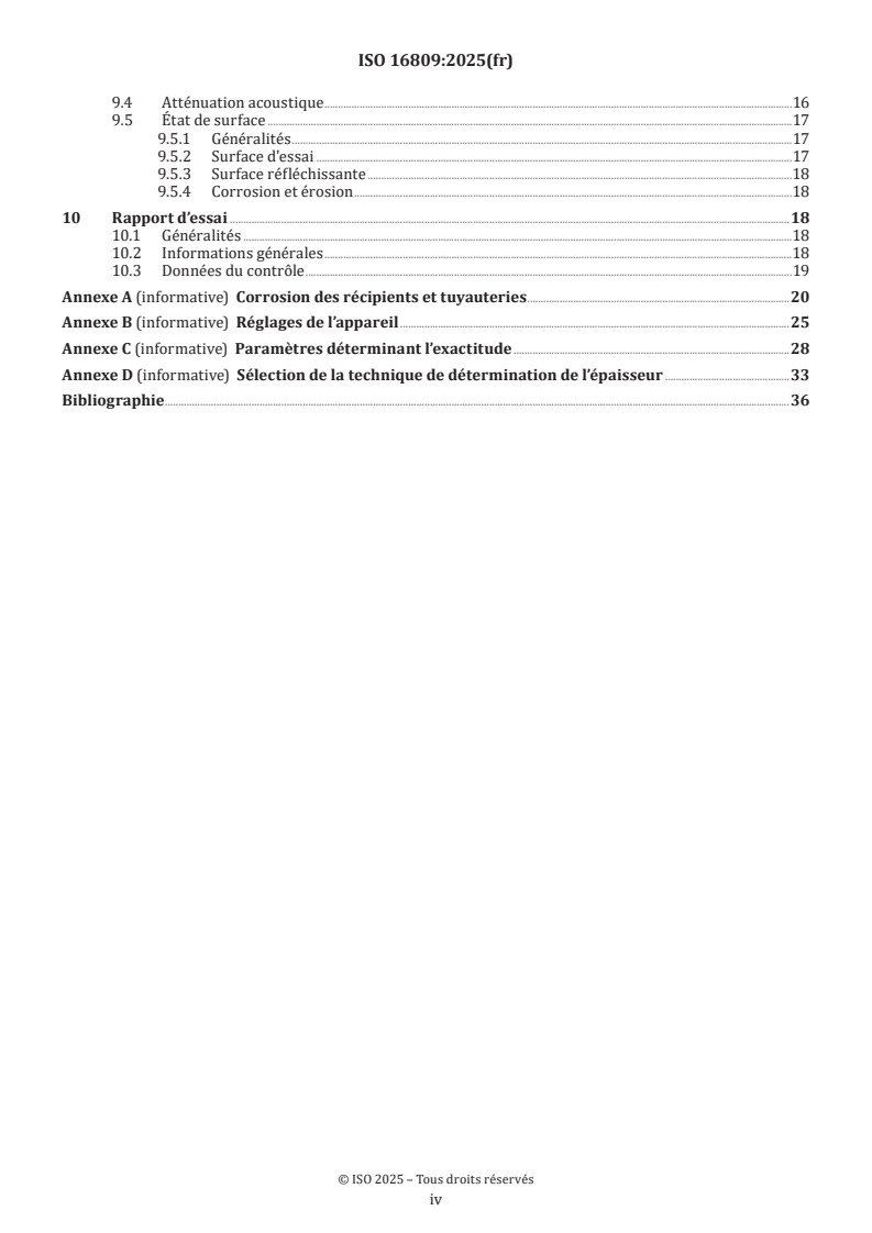 ISO 16809:2025 ISO 16809:2025 - Essais non destructifs — Détermination de l'épaisseur par ultrasons
Released:13. 06. 2025 - Page 4 preview