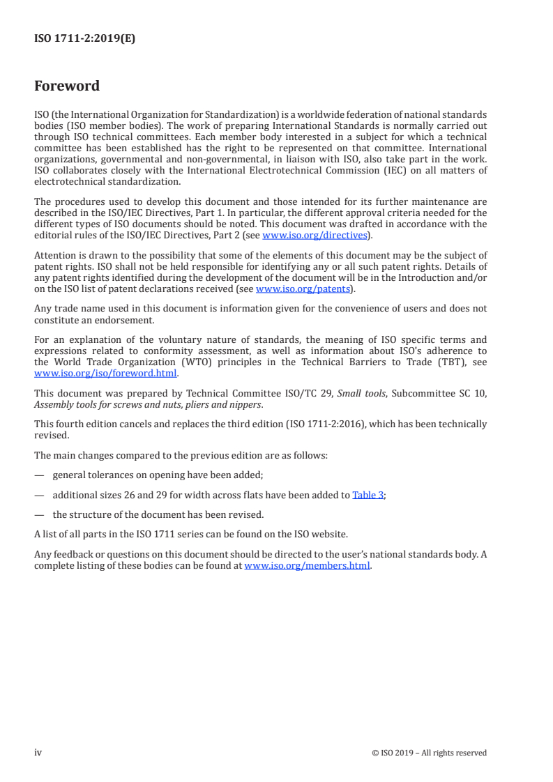 ISO 1711-2:2019 ISO 1711-2:2019 - Assembly tools for screws and nuts — Technical specifications — Part 2: Machine-operated sockets (impact)/8/2019 - Page 4 preview