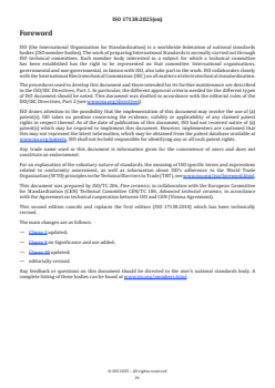 ISO 17138:2025 ISO 17138:2025 - Fine ceramics (advanced ceramics, advanced technical ceramics) — Mechanical properties of ceramic composites at room temperature — Determination of flexural strength
Released:6. 11. 2025 - Page 4 preview